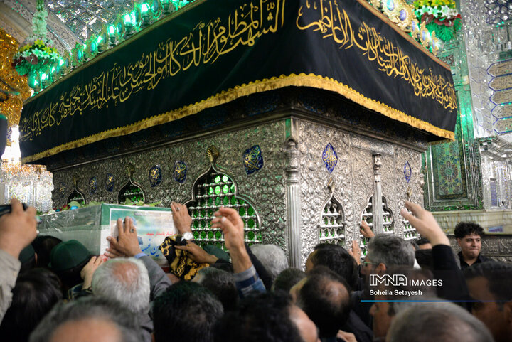 مراسم تشییع سردار شهید غلام‌حسین غیب پرور