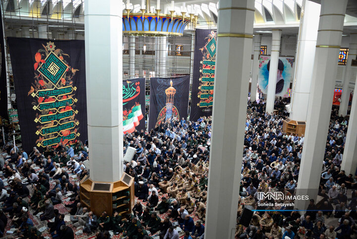 مراسم تشییع سردار شهید غلام‌حسین غیب پرور