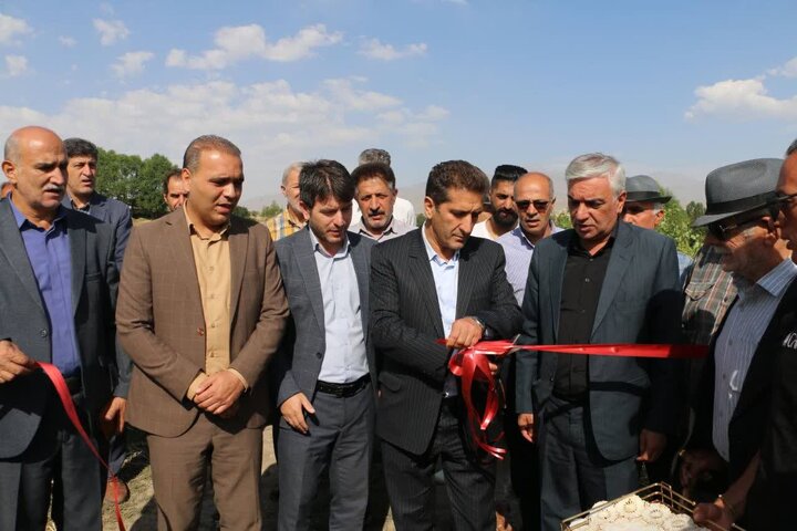 افتتاح فاز نخست مزرعه پرورش ماهی در روستای اندرآب سرعین