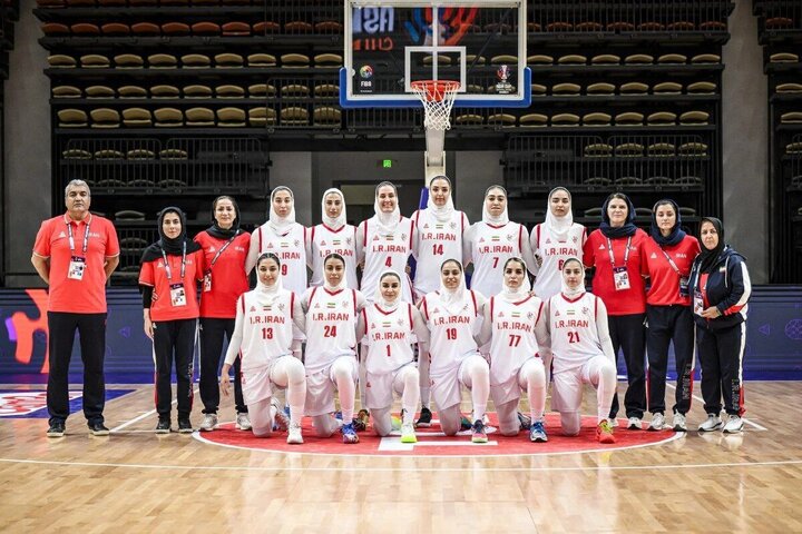 کاپ آسیا بسکتبال دیویژن B؛ بانوان ایران حریف چین تایپه نشدند