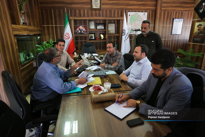 کمیته نظارتی شورای شهر اصفهان در منطقه 11 شهرداری