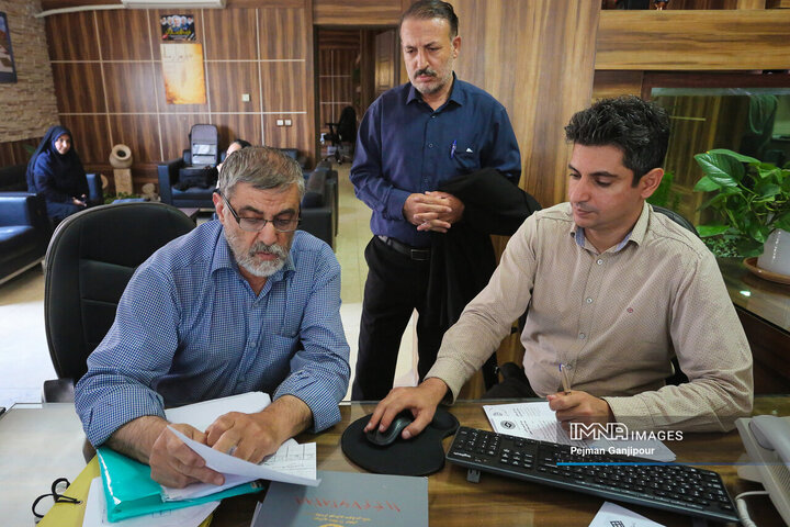 کمیته نظارتی شورای شهر اصفهان در منطقه 11 شهرداری