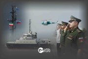 رزمایش مشترک دریایی ایران و روسیه