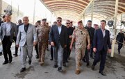 بازدید وزیر کشور عراق از گذرگاه منذریه