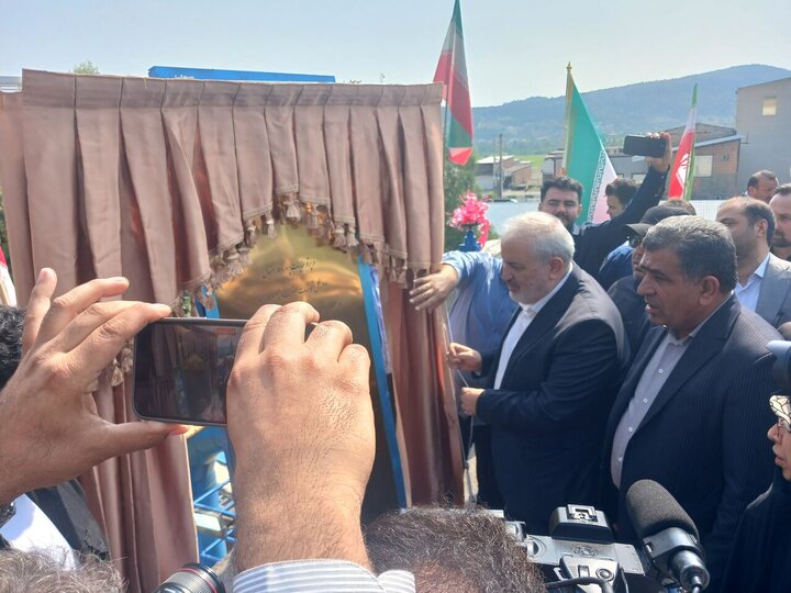 افتتاح ۲ طرح آب‌رسانی در مازندران با حضور وزیر نیرو