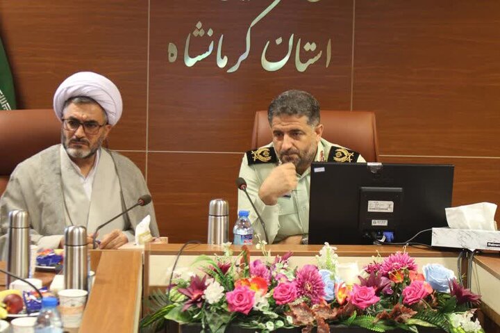 ۲۲۴ تیم پلیس کرمانشاه، امنیت زائران اربعین را تامین می‌کند