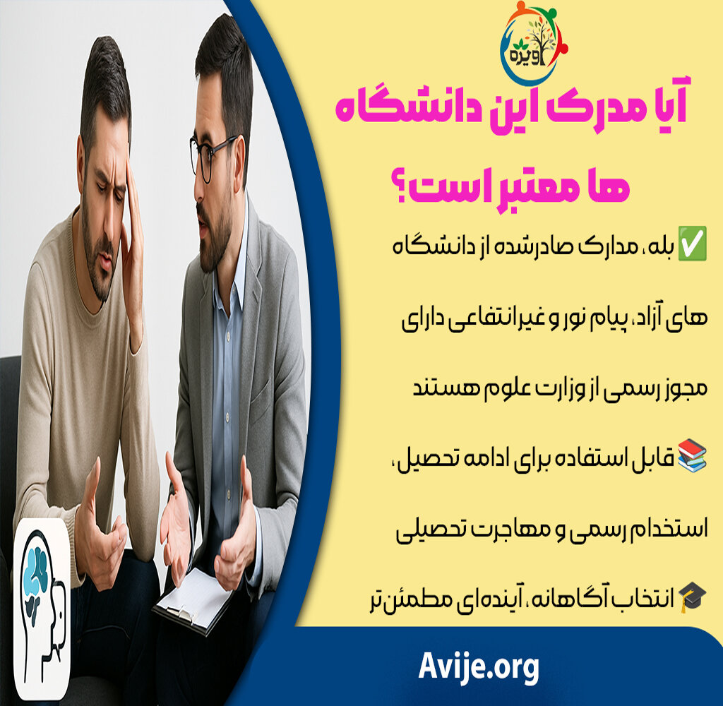 دانشگاه های بدون کنکور روانشناسی تهران