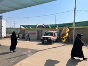 حضور هلال‌احمر مازندران در نجف برای خدمت‌رسانی به زائران اربعین حسینی