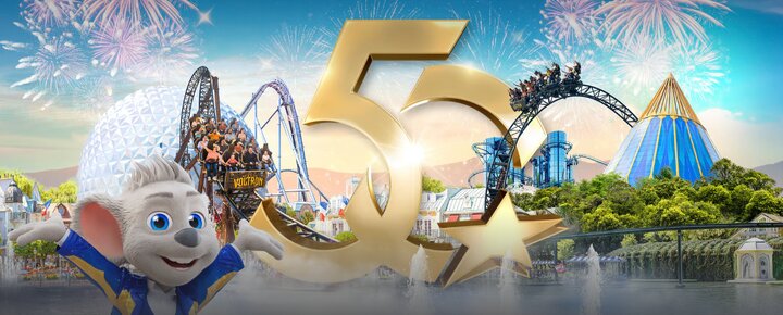 بهترین پارک موضوعی اروپا ۵۰ ساله شد