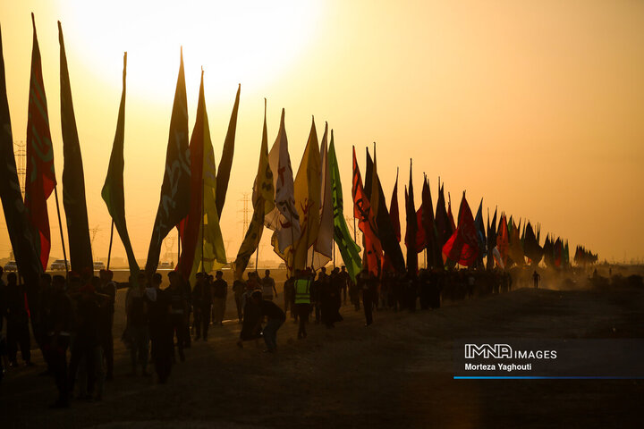 کاروان پیاده روی اربعین «عشاق الحسین» رامشیر