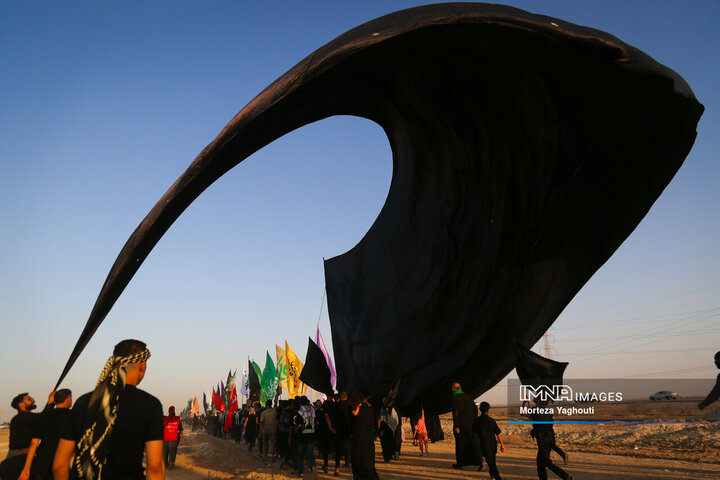 کاروان پیاده روی اربعین «عشاق الحسین» رامشیر