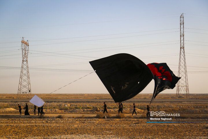 کاروان پیاده روی اربعین «عشاق الحسین» رامشیر