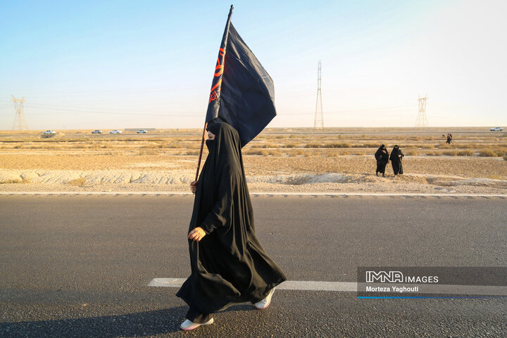 کاروان پیاده روی اربعین «عشاق الحسین» رامشیر