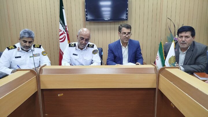 حضور فعالانه‌ پلیس راهور در محورهای منتهی به مرز مهران