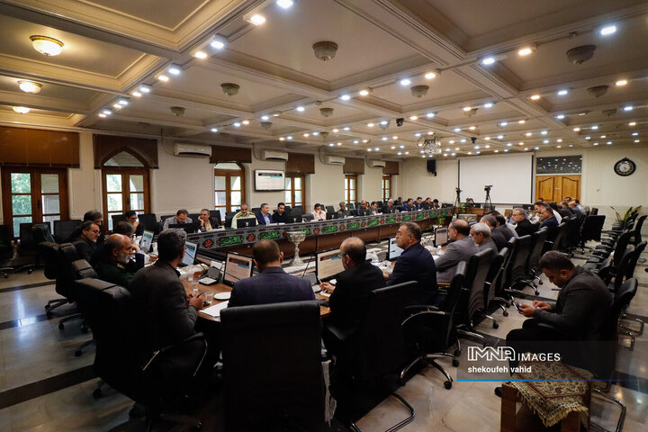 جلسه ستاد اربعین استان اصفهان