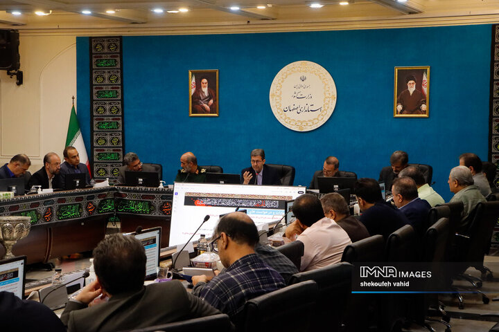 جلسه ستاد اربعین استان اصفهان