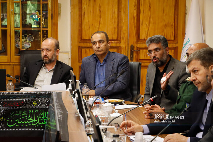 جلسه ستاد اربعین استان اصفهان