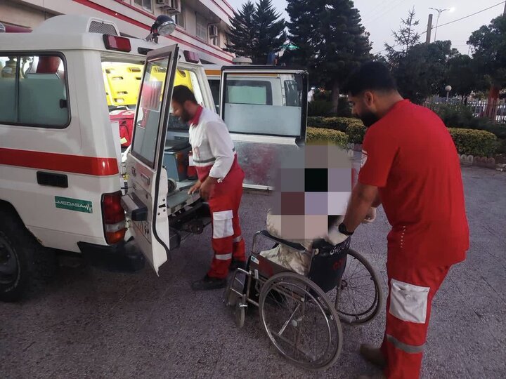 ۵ مصدوم بر اثر برخورد دو خودرو در محور هراز