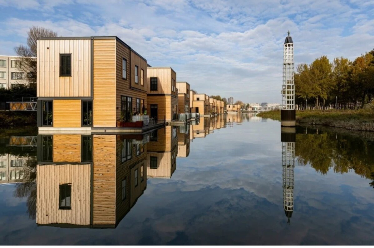 معماری شناور کلید پایداری شهرها با افزایش سطح دریاها