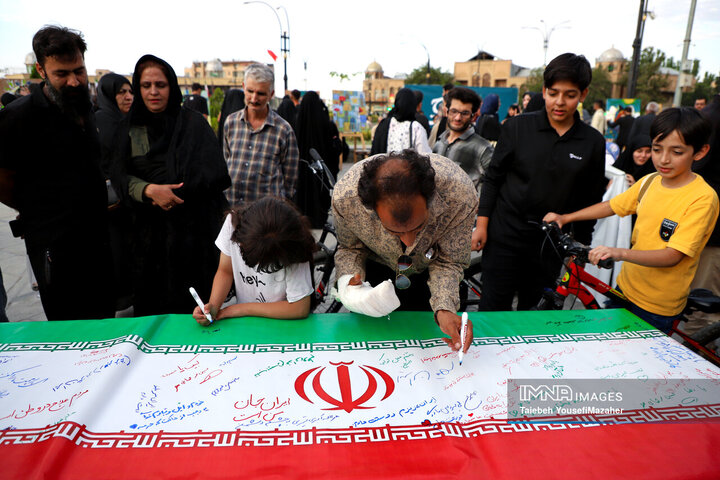 برگزاری رویداد فرهنگی، تبیینی «پای کار ایران» در همدان