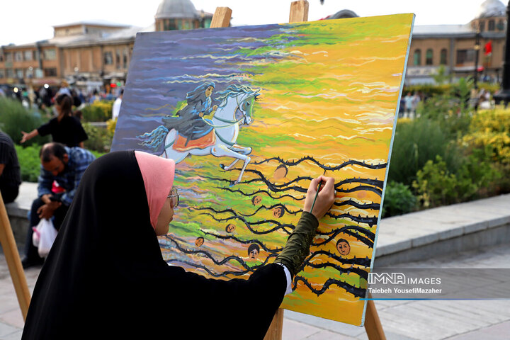 برگزاری رویداد فرهنگی، تبیینی «پای کار ایران» در همدان