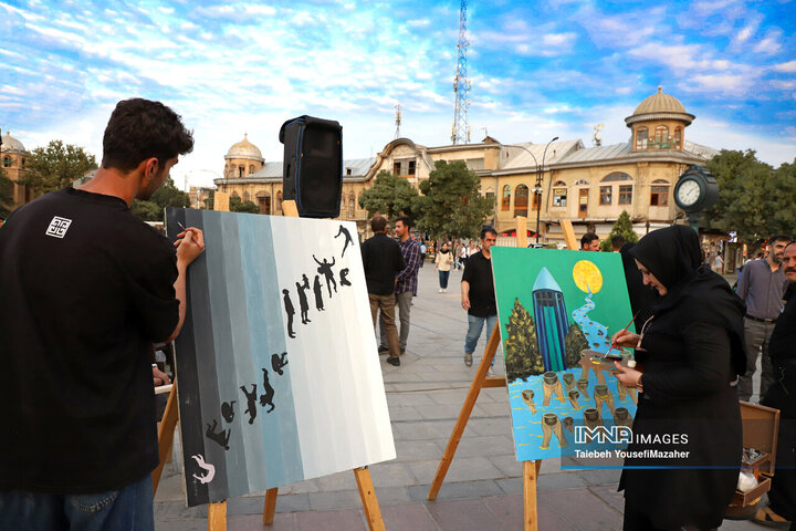 برگزاری رویداد فرهنگی، تبیینی «پای کار ایران» در همدان