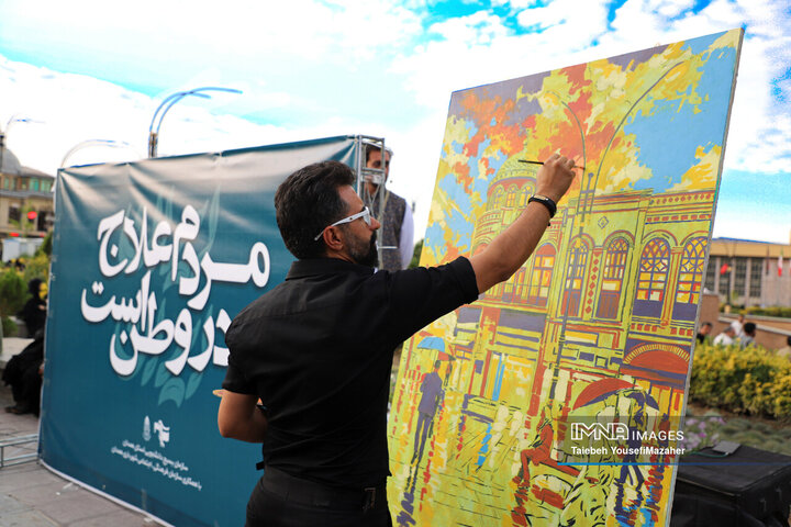 برگزاری رویداد فرهنگی، تبیینی «پای کار ایران» در همدان