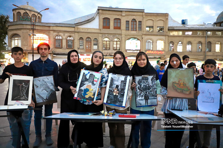 برگزاری رویداد فرهنگی، تبیینی «پای کار ایران» در همدان