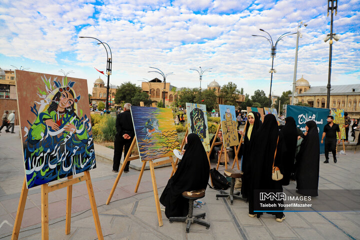 برگزاری رویداد فرهنگی، تبیینی «پای کار ایران» در همدان