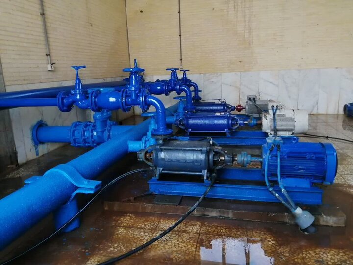 آغاز آب‌گیری خط انتقال ۹۰۰ میلی‌متری از شهرک جهان‌نما به فردیس