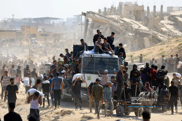 فاجعه انسانی در غزه