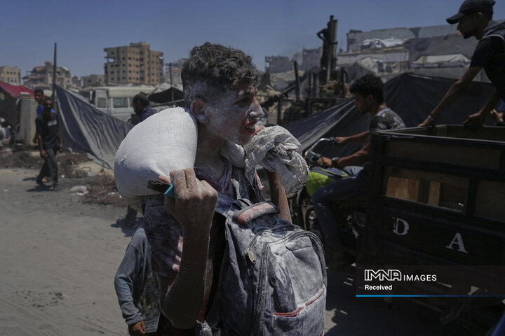 فاجعه انسانی در غزه