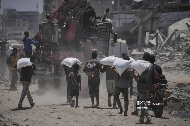 فاجعه انسانی در غزه