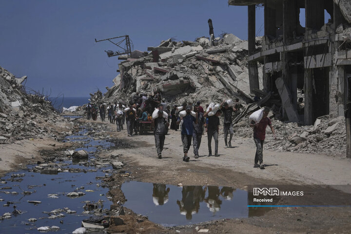 فاجعه انسانی در غزه