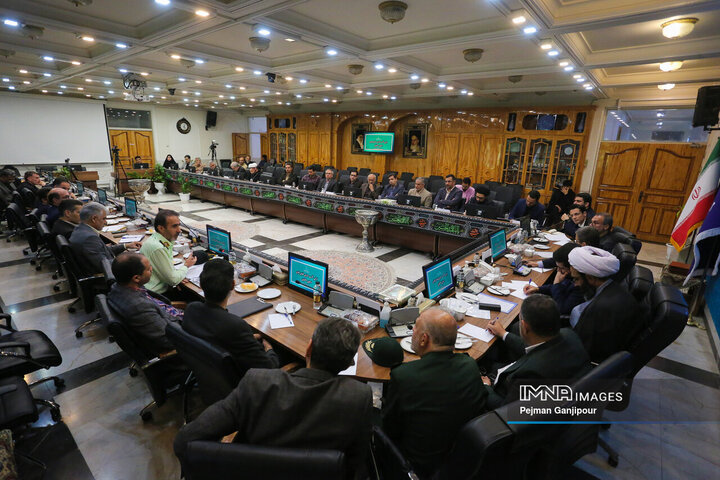 اولین نشست شورای فضای مجازی استان اصفهان