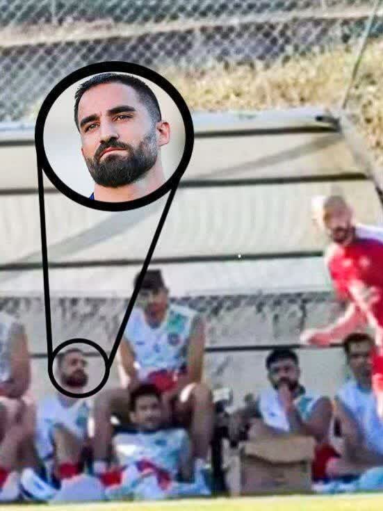 حضور مدافع آبی‌ها در تمرین تراکتور/ پایان کار مهرداد محمدی در استقلال؟ + عکس