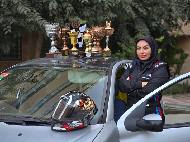 از دنده یک تا قهرمانی/ فرمان زندگی در دستان بانوی پیست