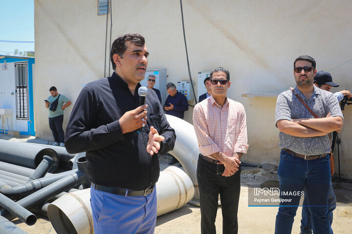 بازدید روسای ادارات و کارشناسان برنامه‌ریزی مناطق شهرداری از پروژه‌های شاخص اصفهان