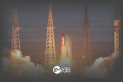 لحظه پرتاب ماهواره مخابراتی ناهید ۲ به فضا