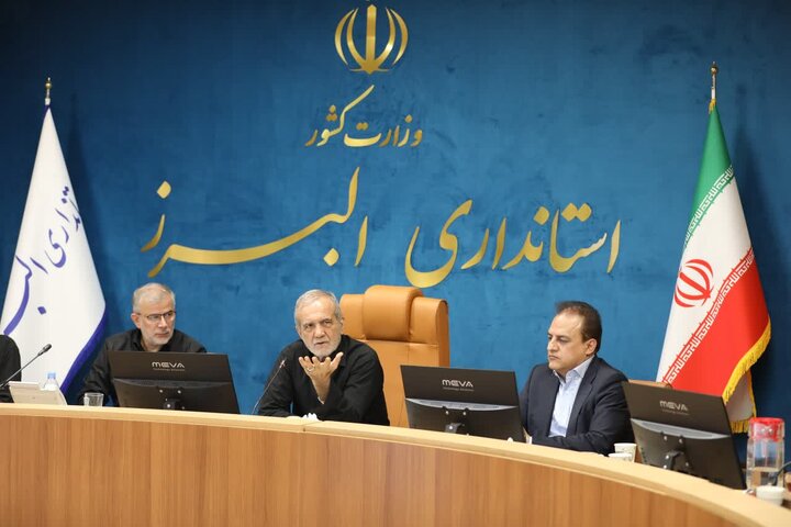 پزشکیان: منابع آبی کشور که امروز مصرف می‌شود جایگزینی ندارد