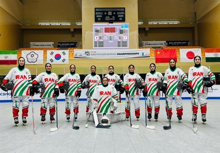 دبل بانوان تیم ملی اسکیت اینلاین هاکی در آسیا