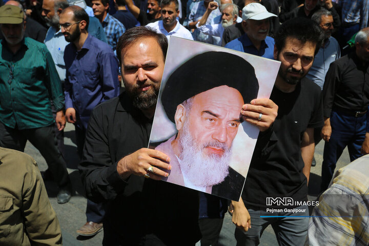 راهپیمایی جمعه‌های خشم و نصر در اصفهان