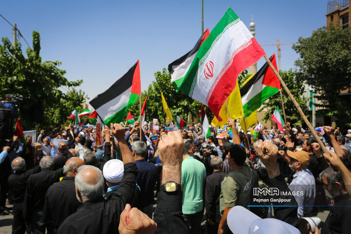 راهپیمایی جمعه‌های خشم و نصر در اصفهان