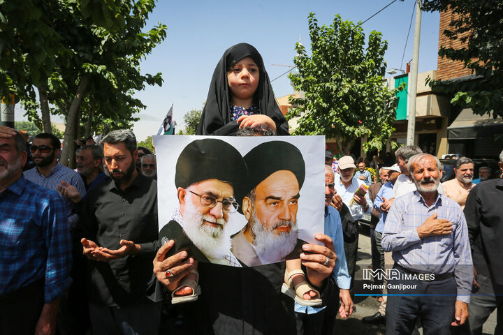 راهپیمایی جمعه‌های خشم و نصر در اصفهان