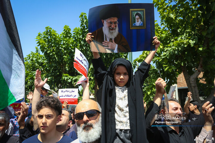 راهپیمایی جمعه‌های خشم و نصر در اصفهان