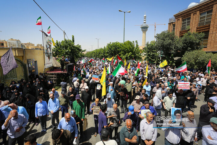 راهپیمایی جمعه‌های خشم و نصر در اصفهان