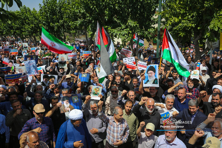 راهپیمایی جمعه‌های خشم و نصر در اصفهان