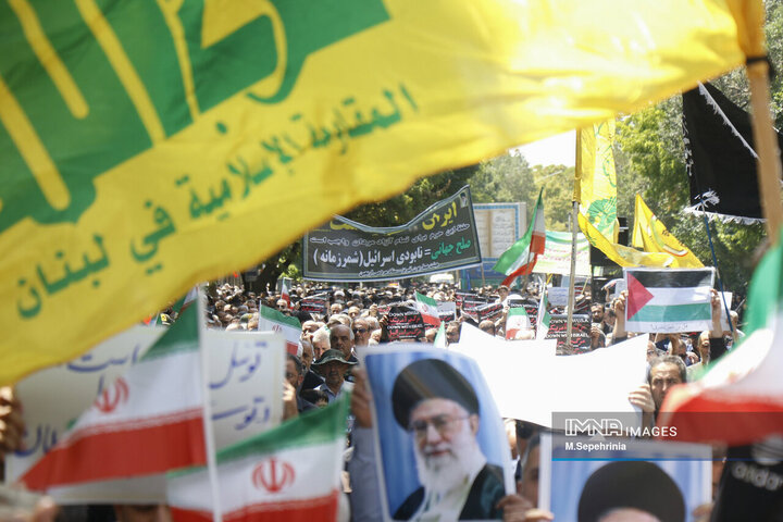 راهپیمایی جمعه‌های خشم و نصر در تبریز