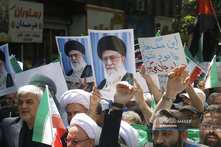 راهپیمایی جمعه‌های خشم و نصر در تبریز