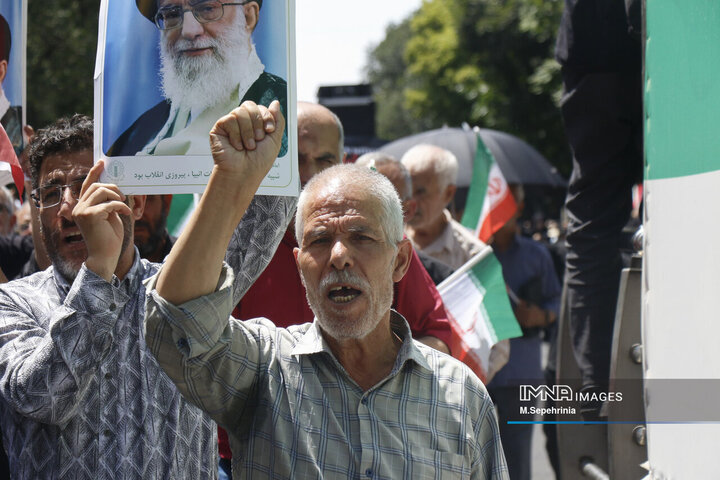 راهپیمایی جمعه‌های خشم و نصر در تبریز